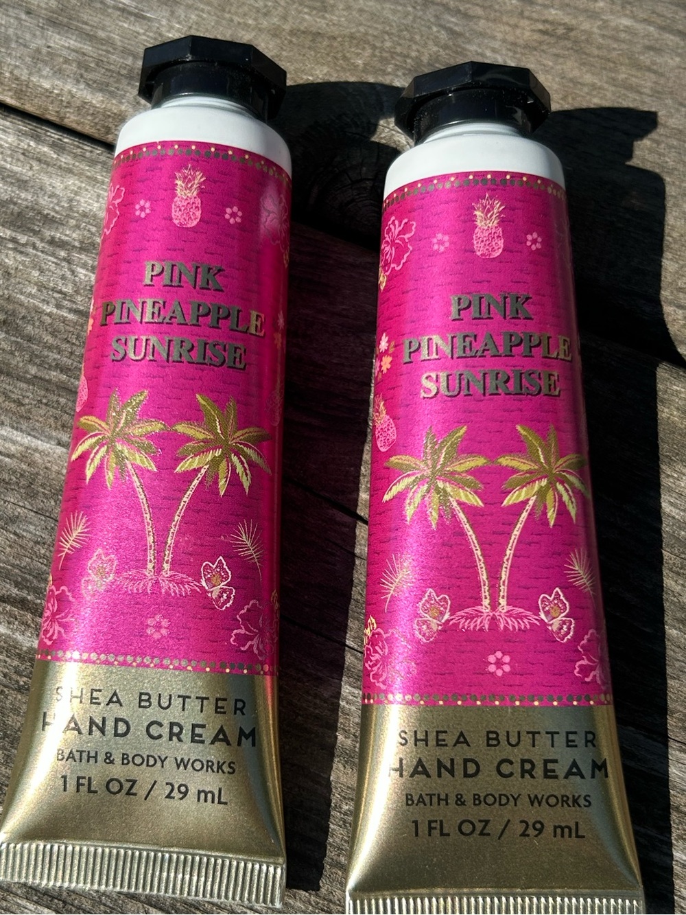 Bath & Body Works Pink Pineapple Sunrise Hand Cream 
Set of 2
New! - Picture 6 of 11